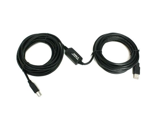 Кабель для принтера USB 2.0 AM/BM 10.0m активний Viewcon (VV 013-10м.)