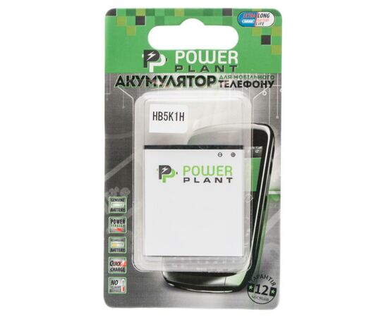 Аккумуляторная батарея для телефона PowerPlant Huawei HB5K1H (U8650, C8650, M865) (DV00DV6070)