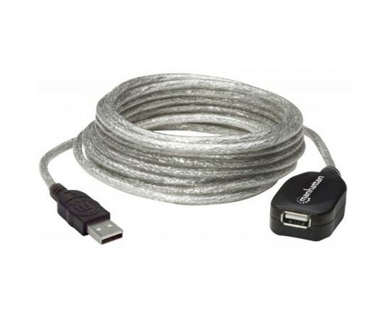 Дата кабель USB 2.0 AM/AF 5.0m Manhattan (519779)
