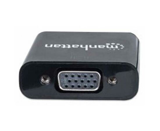 Переходник HDMI M to VGA F Manhattan (151450), изображение 4 Переходник HDMI M to VGA F Manhattan (151450), изображение 4
