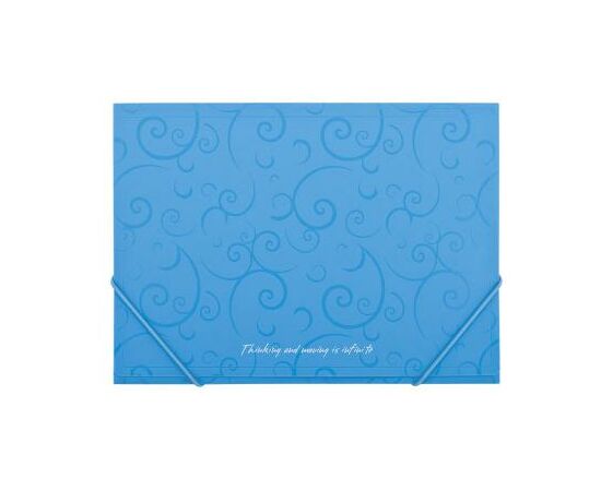 Папка на резинках Buromax А4, BAROCCO, sky-blue (BM.3914-14)