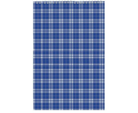 Блокнот Buromax spiral top, А4, 48sheets, square, blue (BM.2460-02)