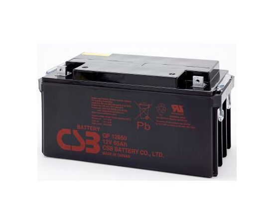 Батарея к ИБП CSB 12В 65 Ач (GP12650)