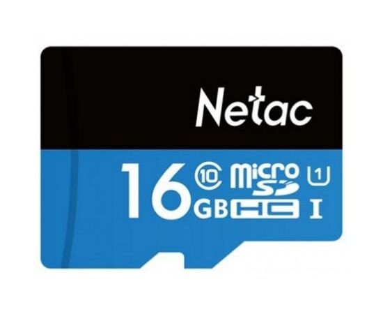 Карта памяти Netac 16GB microSD class 10 (NT02P500STN-016G-S)