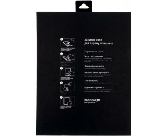 Стекло защитное Grand-X Lenovo Tab M8 TB-8505/8705 (LM88587) (LM88587), изображение 2 Стекло защитное Grand-X Lenovo Tab M8 TB-8505/8705 (LM88587) (LM88587), изображение 2