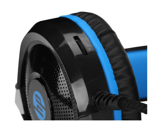 Наушники HP DHE-8010 Gaming Blue LED Black (DHE-8010), изображение 4 Наушники HP DHE-8010 Gaming Blue LED Black (DHE-8010), изображение 4