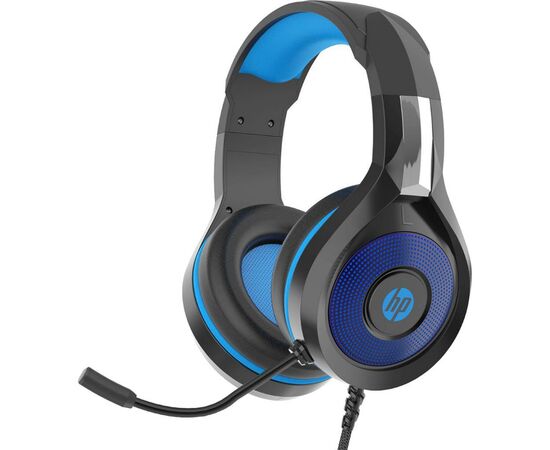 Наушники HP DHE-8010 Gaming Blue LED Black (DHE-8010)