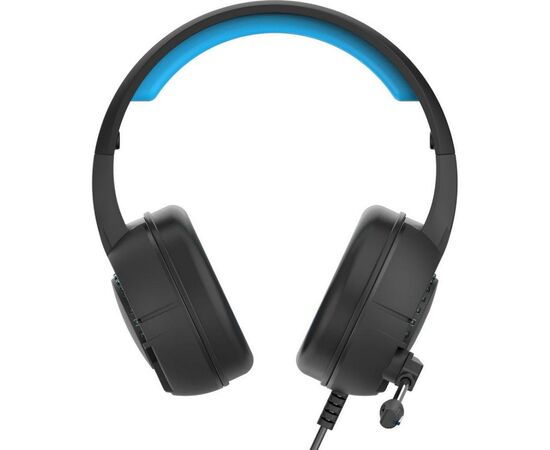 Наушники HP DHE-8011UM Gaming Blue LED Black (DHE-8011UM), изображение 2 Наушники HP DHE-8011UM Gaming Blue LED Black (DHE-8011UM), изображение 2