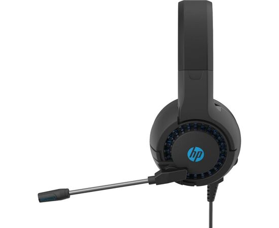 Наушники HP DHE-8011UM Gaming Blue LED Black (DHE-8011UM), изображение 3 Наушники HP DHE-8011UM Gaming Blue LED Black (DHE-8011UM), изображение 3