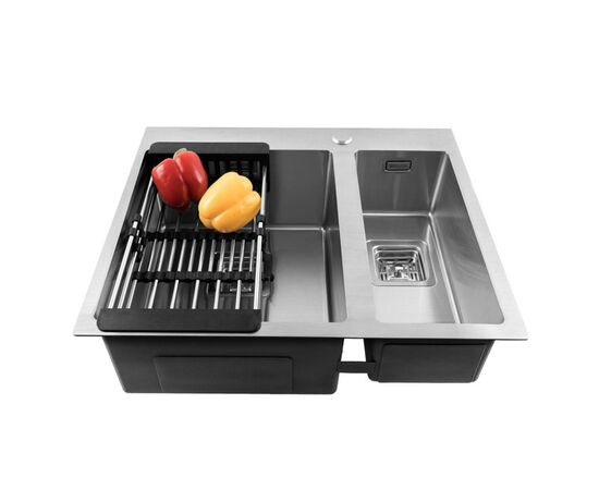 Мойка кухонная Weilor IMMER WRT DB6050, изображение 4 Мойка кухонная Weilor IMMER WRT DB6050, изображение 4