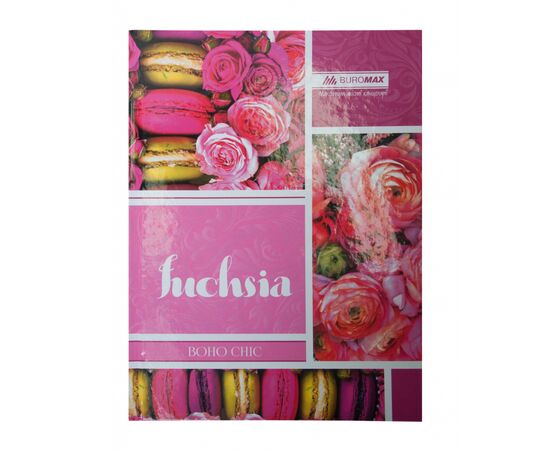 Канцелярська книга Buromax Boho Chic А4 в лінійку 96 аркушів (BM.2401-110)