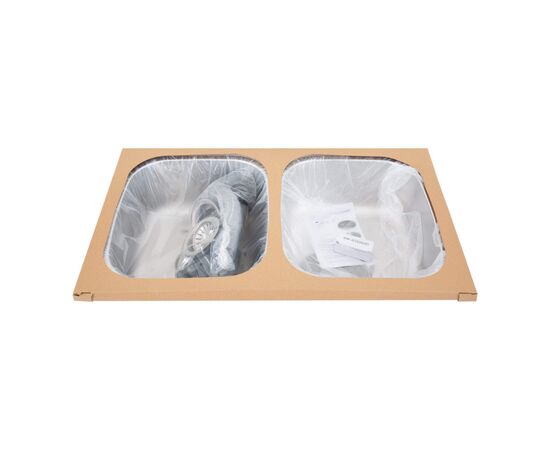 Мойка кухонная Interline ASTRA sateen, изображение 6