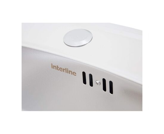 Мойка кухонная Interline BRUT sateen, изображение 5 Мойка кухонная Interline BRUT sateen, изображение 5