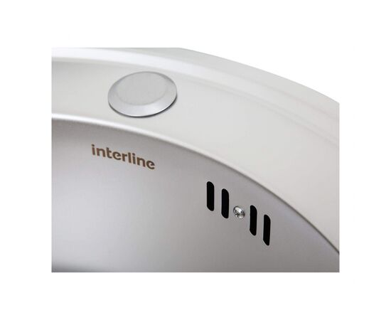 Мойка кухонная Interline RONDO sateen, изображение 4 Мойка кухонная Interline RONDO sateen, изображение 4