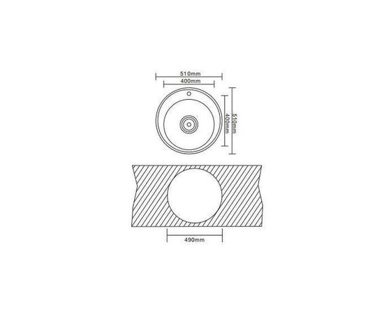 Мойка кухонная Interline RONDO sateen, изображение 9 Мойка кухонная Interline RONDO sateen, изображение 9