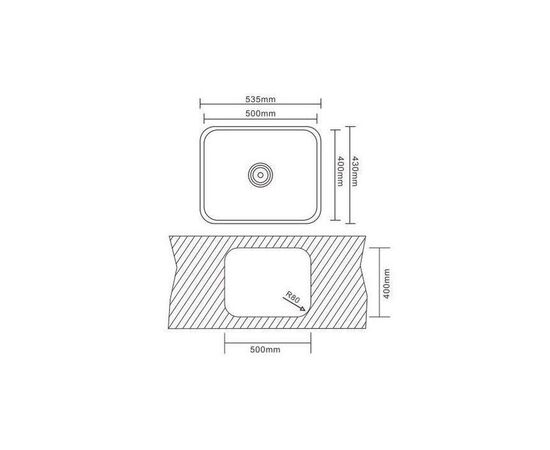 Мойка кухонная Interline UNDER PLUS sateen, изображение 7 Мойка кухонная Interline UNDER PLUS sateen, изображение 7