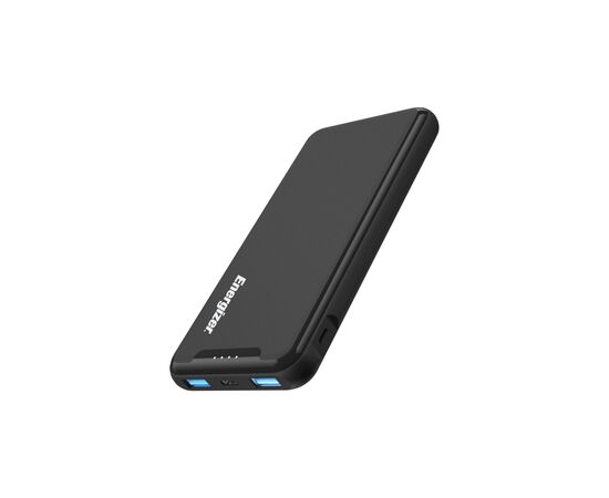 Батарея универсальная Energizer 10000 mAh, Li-pol, PD/18W, QC/3.0, Type-C/micro-USB, USB*2, black (UE10052PQ_BK), изображение 2 Батарея универсальная Energizer 10000 mAh, Li-pol, PD/18W, QC/3.0, Type-C/micro-USB, USB*2, black (UE10052PQ_BK), изображение 2