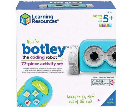 Интерактивная игрушка Learning Resources STEM-набор Робот Botley (LER2935), изображение 10 Интерактивная игрушка Learning Resources STEM-набор Робот Botley (LER2935), изображение 10