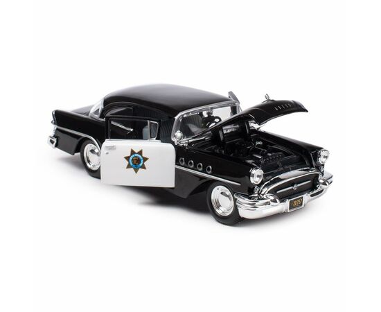 Машина Maisto 1955 Buick Century (1:26) чорний (31295 black), зображення 3 Машина Maisto 1955 Buick Century (1:26) чорний (31295 black), зображення 3