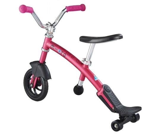 Беговел Micro G-bike chopper Deluxe pink (GB0023), изображение 3 Беговел Micro G-bike chopper Deluxe pink (GB0023), изображение 3