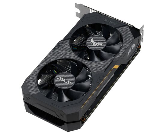 Видеокарта ASUS GeForce GTX1650 4096Mb TUF OC D6 P GAMING (TUF-GTX1650-O4GD6-P-GAMING), изображение 2 Видеокарта ASUS GeForce GTX1650 4096Mb TUF OC D6 P GAMING (TUF-GTX1650-O4GD6-P-GAMING), изображение 2