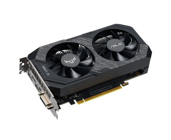 Видеокарта ASUS GeForce GTX1650 4096Mb TUF OC D6 P GAMING (TUF-GTX1650-O4GD6-P-GAMING), изображение 3 Видеокарта ASUS GeForce GTX1650 4096Mb TUF OC D6 P GAMING (TUF-GTX1650-O4GD6-P-GAMING), изображение 3