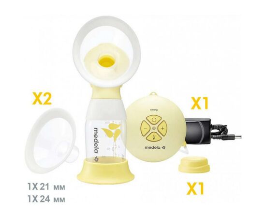 Молокоотсос Medela Двухфазный электрический Swing Flex (101033781), изображение 3 Молокоотсос Medela Двухфазный электрический Swing Flex (101033781), изображение 3