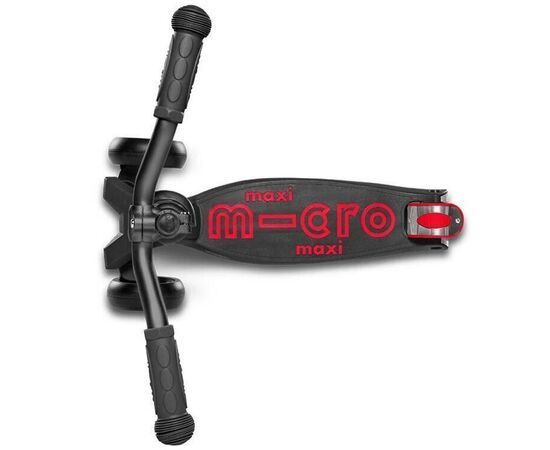 Самокат Micro Maxi Deluxe PRO Black/Red (MMD087), изображение 4 Самокат Micro Maxi Deluxe PRO Black/Red (MMD087), изображение 4