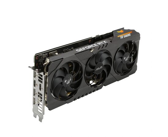 Видеокарта ASUS GeForce RTX3070 8Gb TUF OC V2 GAMING LHR (TUF-RTX3070-O8G-V2-GAMING), изображение 6 Видеокарта ASUS GeForce RTX3070 8Gb TUF OC V2 GAMING LHR (TUF-RTX3070-O8G-V2-GAMING), изображение 6