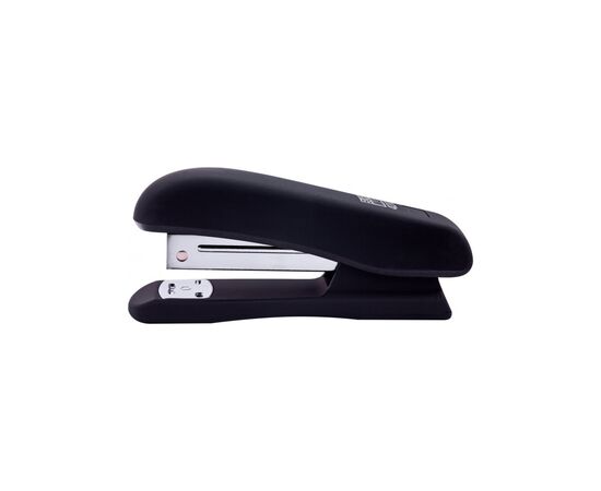 Степлер Buromax RUBBER TOUCH, 20 арк., скобы №24; 26, 127х54х33 мм, черный (BM.4202-01)