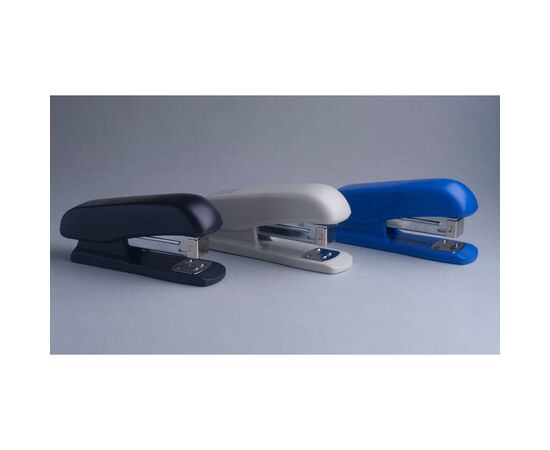 Степлер Buromax пластиковый, 20 л., скобы №24; 26, 126х32х55 мм, синий (BM.4212-02), изображение 2