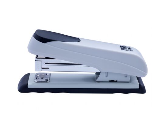 Степлер Buromax пластиковый, 20 л., скобы №24; 26, 136х36,5х53 мм, серый (BM.4227-09)