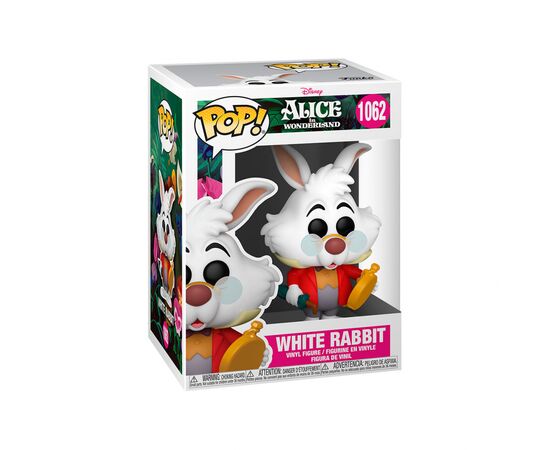 Фигурка для геймеров Funko Pop серии Алиса в стране см. - Белый кролик с часами (55739), изображение 3 Фигурка для геймеров Funko Pop серии Алиса в стране см. - Белый кролик с часами (55739), изображение 3