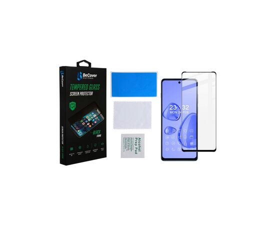 Стекло защитное BeCover Motorola Moto G200 Black (707242), изображение 3 Стекло защитное BeCover Motorola Moto G200 Black (707242), изображение 3