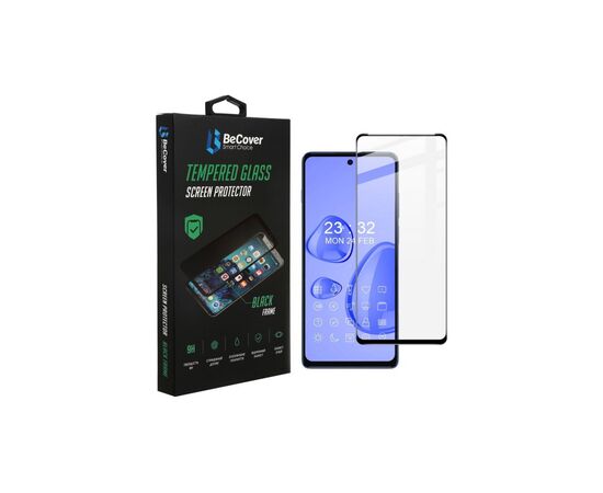 Скло захисне BeCover Motorola Moto G200 Black (707242)