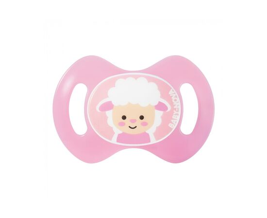 Пустышка Baby-Nova Sheep 0-2 мес., розовая (3966387)