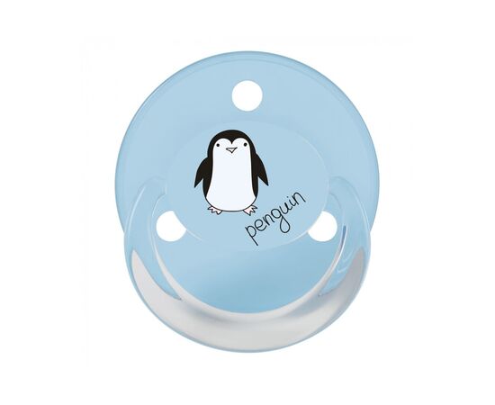 Пустышка Baby-Nova Penguin&Bear Uni 0-24 мес., голубая/серая, 2 шт. (3962098), изображение 2 Пустышка Baby-Nova Penguin&Bear Uni 0-24 мес., голубая/серая, 2 шт. (3962098), изображение 2