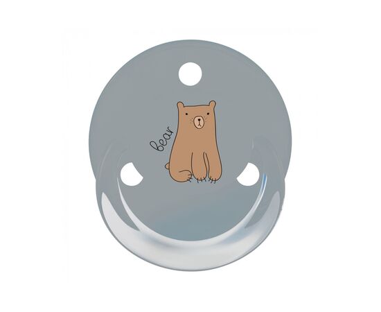 Пустышка Baby-Nova Penguin&Bear Uni 0-24 мес., голубая/серая, 2 шт. (3962098), изображение 3 Пустышка Baby-Nova Penguin&Bear Uni 0-24 мес., голубая/серая, 2 шт. (3962098), изображение 3