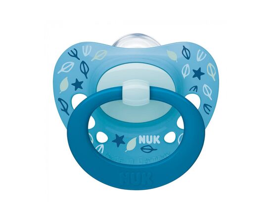 Пустушка Nuk Signature 6-18 міс. блакитна (3952348)