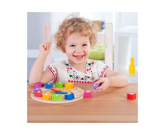 Развивающая игрушка Trefl Сортер Часы Тик-Да (6085507), изображение 3 Развивающая игрушка Trefl Сортер Часы Тик-Да (6085507), изображение 3