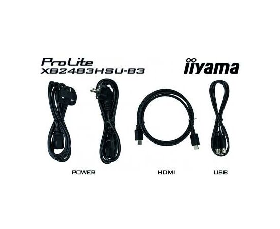 Монітор iiyama XB2483HSU-B3, зображення 10 Монітор iiyama XB2483HSU-B3, зображення 10