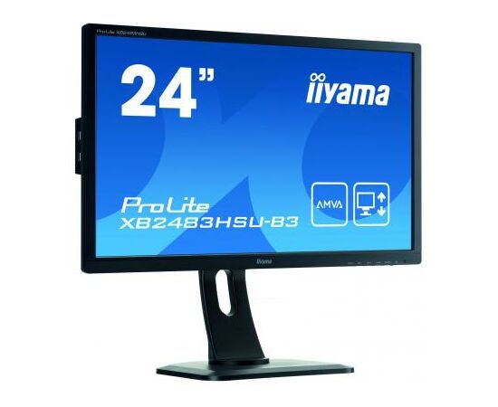 Монітор iiyama XB2483HSU-B3, зображення 2 Монітор iiyama XB2483HSU-B3, зображення 2