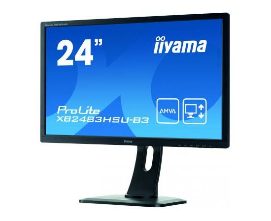 Монітор iiyama XB2483HSU-B3, зображення 3 Монітор iiyama XB2483HSU-B3, зображення 3