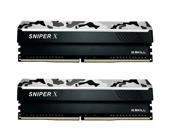 Модуль пам'яті для комп'ютера DDR4 16GB (2x8GB) 3000 MHz Sniper X G.Skill (F4-3000C16D-16GSXWB)