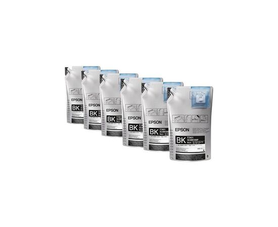 Контейнер з чорнилом Epson SC-F6200/7200 UltraChrome DS HD Black (1Lx6packs) (C13T741X00)