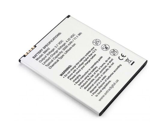 Аккумуляторная батарея для телефона Extradigital Xiaomi Redmi Note 1 (BM42) 3000 mAh (BMX6440), изображение 4 Аккумуляторная батарея для телефона Extradigital Xiaomi Redmi Note 1 (BM42) 3000 mAh (BMX6440), изображение 4