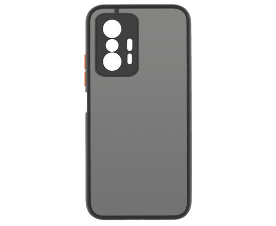 Чехол для моб. телефона MakeFuture Xiaomi 11T/11T Pro Frame (Matte PC+TPU) Black (MCMF-X11T/11TPBK)