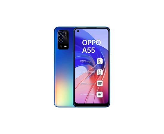 Мобільний телефон Oppo A55 4/64GB Rainbow Blue (OFCPH2325_BLUE), зображення 9