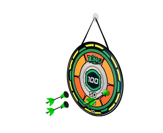 Игрушечное оружие Zing лук с мишенью Air Storm - Bullz Eye зеленый (AS200G), изображение 3 Игрушечное оружие Zing лук с мишенью Air Storm - Bullz Eye зеленый (AS200G), изображение 3