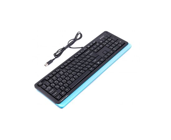 Клавіатура A4Tech FKS10 USB Blue, зображення 2 Клавіатура A4Tech FKS10 USB Blue, зображення 2